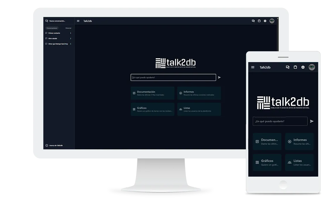 Mockup interfaz chatbot tipo Gemini