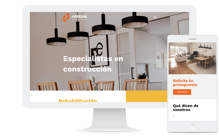 Web de Construcciones Josean